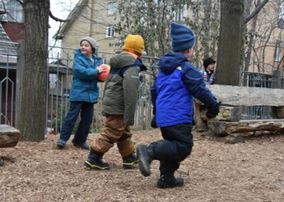 Students enjoying the weather